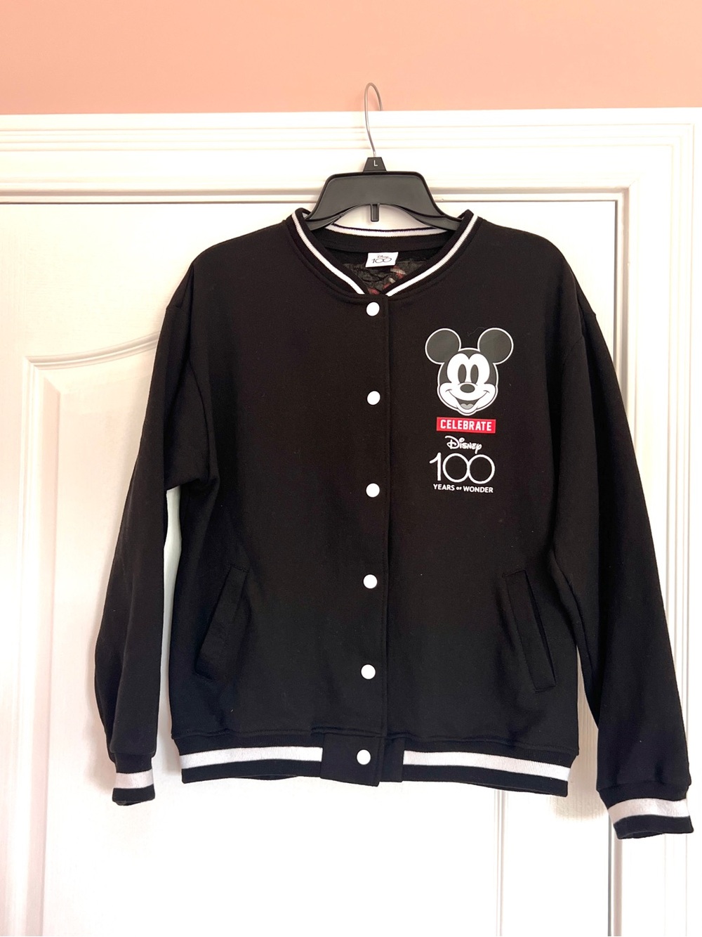 Disney Black & White Mickey 100th Anniversary Jacket